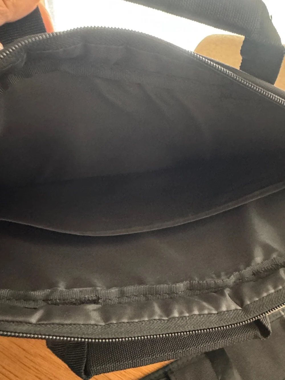 6/3 Logitech Black Laptop Briefcase Bag